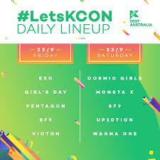 All The Details You Need For Kcon 2017 Australia Ticket