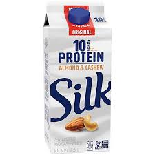 silk organic unsweetened soymilk half