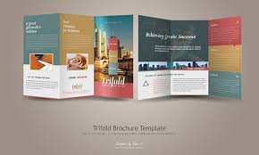 Tri Brochure Templates Free Tri Fold Brochure Template Red Trifold