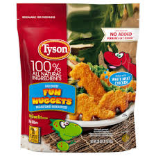 tyson fun nuggets fully cooked