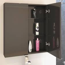 Patello Grey Wall Storage Cabinet With