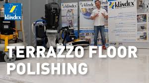 terrazzo floor polishing