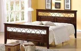 C005 Queen Size Bed Wooden Standard