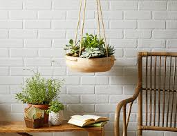 Find them here in an array of styles, finishes, and hanging pot rack, hanging plant shelf, hanging shelf, natural wood hanging shelf, steel chain pot rack, ceiling hanging chain wood shelf Diy Indoor Hanging Plant Holders Better Homes Gardens