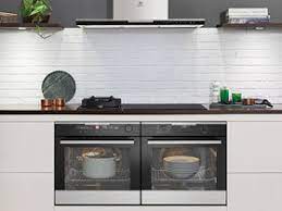 Bosch convection double wall ovens offer large capacities, fast preheating, & telescopic racks. Appliances Online