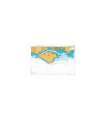 British Admiralty Nautical Chart 2045 Outer Approaches To The Solent