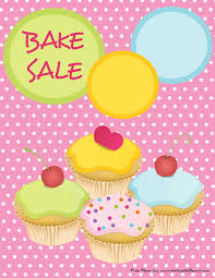 Printable Bake Sale Flyer Cute Pink With Cupcakes Bake Sale