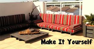 own picnic shade pallet patio furniture
