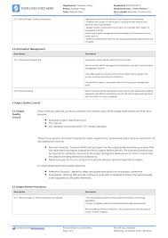 free quality management plan template