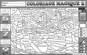 Coloriage Magique Addition 34 Dessin Magique à imprimer