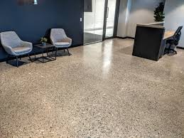 tile installation polished cement