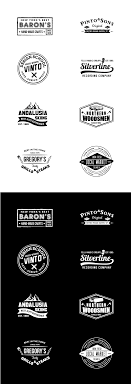 Vintage Logo Templates Vol 1 Graphicsfuel
