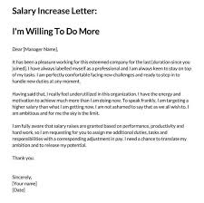 32 salary increase letters how to ask