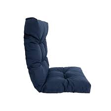 Bozanto Navy Blue High Back Patio Chair