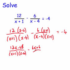 For unknown reasons, public schools never learned how to teach the subject. Equations Involving Algebraic Fractions Advanced Video Corbettmaths