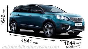 Mid Size Suv Comparison With Dimensions And Boot Capacity