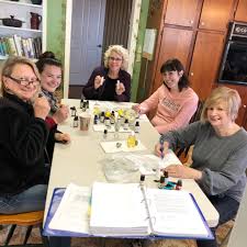 Image result for women doing aromatherapy class