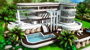 mod the sims modern mansion no cc