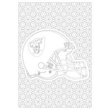 Super coloring free printable coloring pages for kids coloring sheets free colouring book. In The Sports Zone Nfl Adult Coloring Book Oakland Raiders Walmart Com Walmart Com
