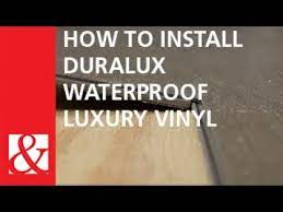 install duralux waterproof luxury vinyl