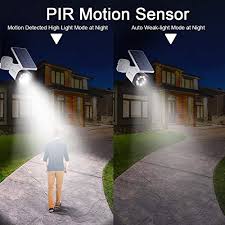 solar motion sensor light outdoor
