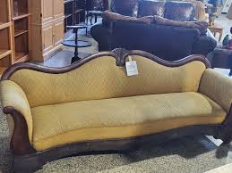 antique 1800s victorian empire sofa