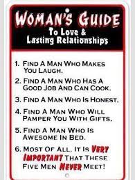 30 amazing funny 50th birthday quotes for men. Woman S Guide To Dating A Man Funny Quotes Funny Relationship Quotes