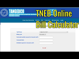 Tneb Bill Calculator Tangedco Tamil