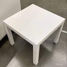 Ikea Lack Side Table White 22 X22