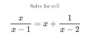 Solution Solve The Equation For Real