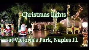 christmas lights at victoria s park in