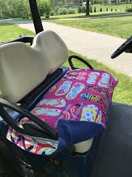 Flip Flopping Terry Golf Cart Seat