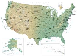 united states of america gis geography