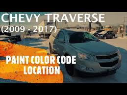 Chevrolet Traverse Exterior Paint