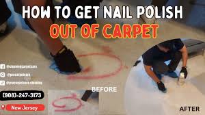 how to get nail polish out of carpet in