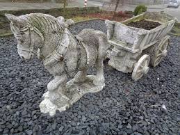 Large Solid Concrete Garden Statue Of