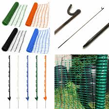plastic barrier safety mesh fence