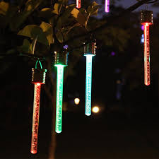 led solar hang pendant lights