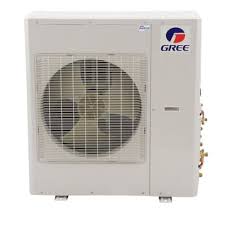 How do ductless air conditioners work Gree Multi 21 Zone 39000 Btu Ductless Mini Split Air Conditioner With Heat Inverter And Remote 230 Volt 60hz Multi42hp500 The Home Depot Ductless Mini Split Ductless Air Conditioner