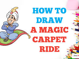 how to draw a magic carpet ride