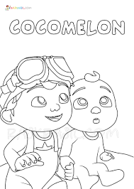 Our printable coloring pages are free and classified by theme, simply choose and print your drawing to color for hours! Free Printable Cocomelon Colouring Sheets Five Little Monkeys Coloring Pages Super Simple