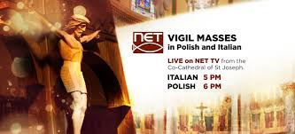 NET TV - Tomorrow, Saturday 10/17, you can join us as we broadcast these  Vigil Masses LIVE on NET TV online (https://netny.tv/), Verizon Fios ch.  48, Spectrum ch. 97, or Optimum ch.