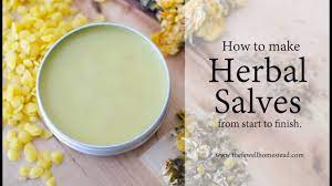 how to make an herbal salve you