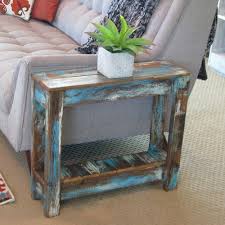 Heavily Distressed Side Table