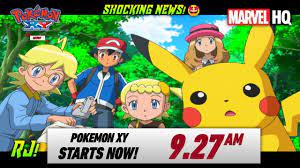 Pokemon XY Starting Now on Marvel HQ! Confirmed Pokemon Update! 🤩 Watch Pokemon  XY in Hindi - YouTube