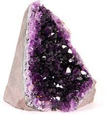 Amazon.com: Extreme Rocks & Fossils Amethyst Cluster – Up to 1/2 Pound of Powerful, deep Purple Crystals. Geode from Uruguay. Includes Bonus 3 inch Selenite Wand : Home & Kitchen