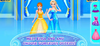 ice princess makeup dress up on the