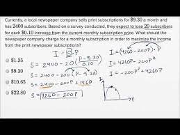 quadratic and exponential word problems