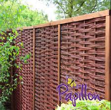 Woven Willow Hurdle Fencing Panel 6ft X