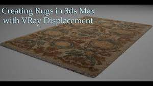 creating rugs in 3ds max with vray